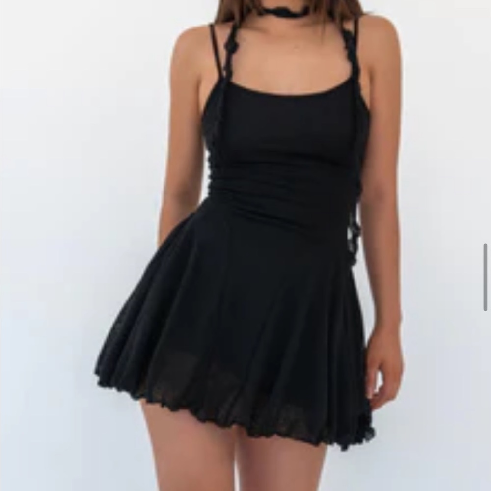 The Bekk - 
Mika Merrow Hem Sleeveless Godet Dress